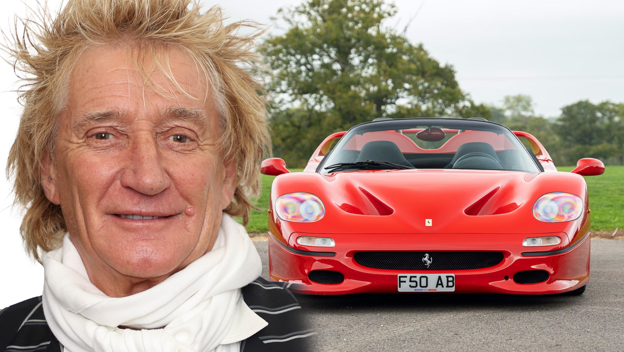 Eladó Rod Stewart 27 éves Ferrarija! Elképesztő állapotban van - Fotók