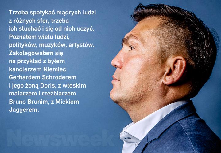 Dariusz Michalczewski dla Newsweeka