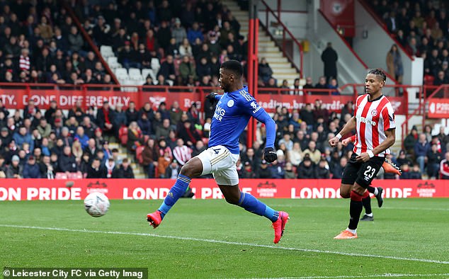 Kelechi Iheanacho has seven goals so far this season (Leicester City via Getty Images)