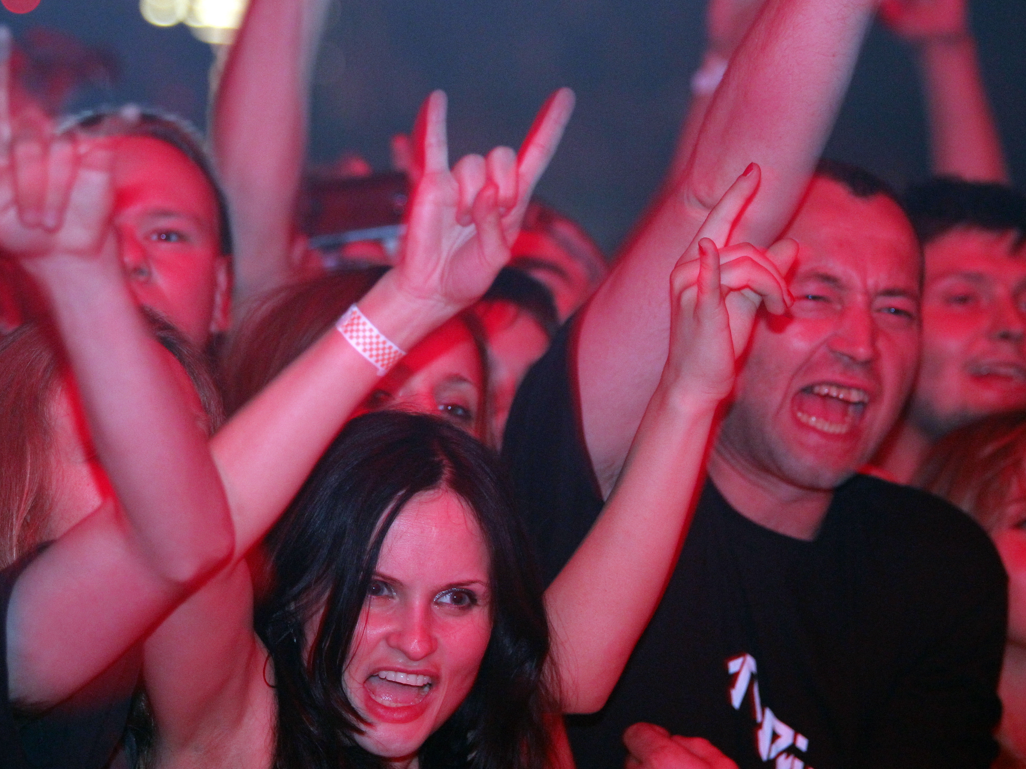Fani Judas Priest w katowickim Spodku