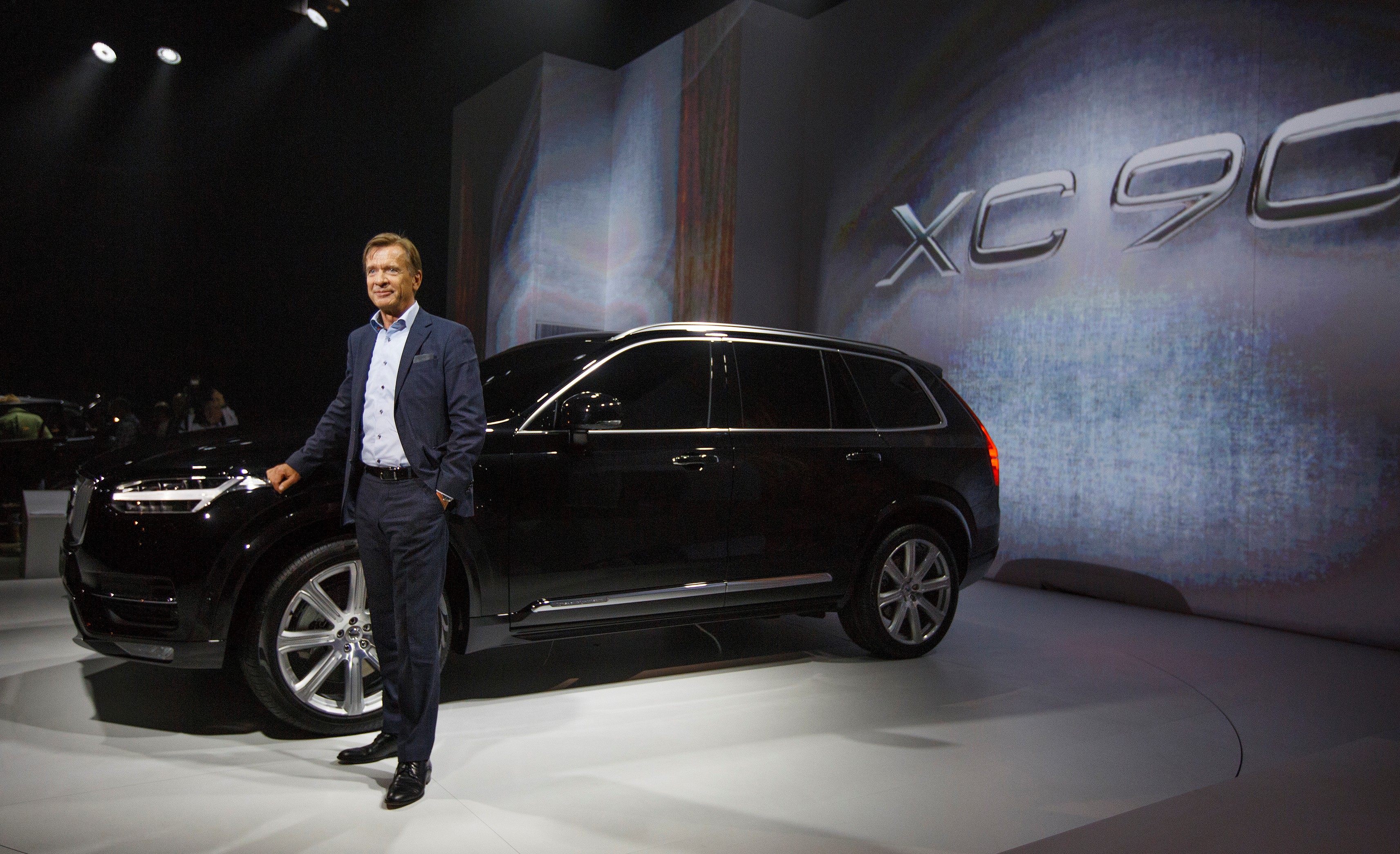 Volvo XC90 i Hakan Samuelsson, szef Volvo Cars Group