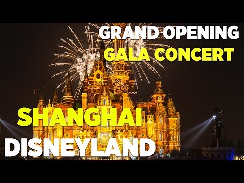 Veľký otvárací koncert šanghajského Disneylandu