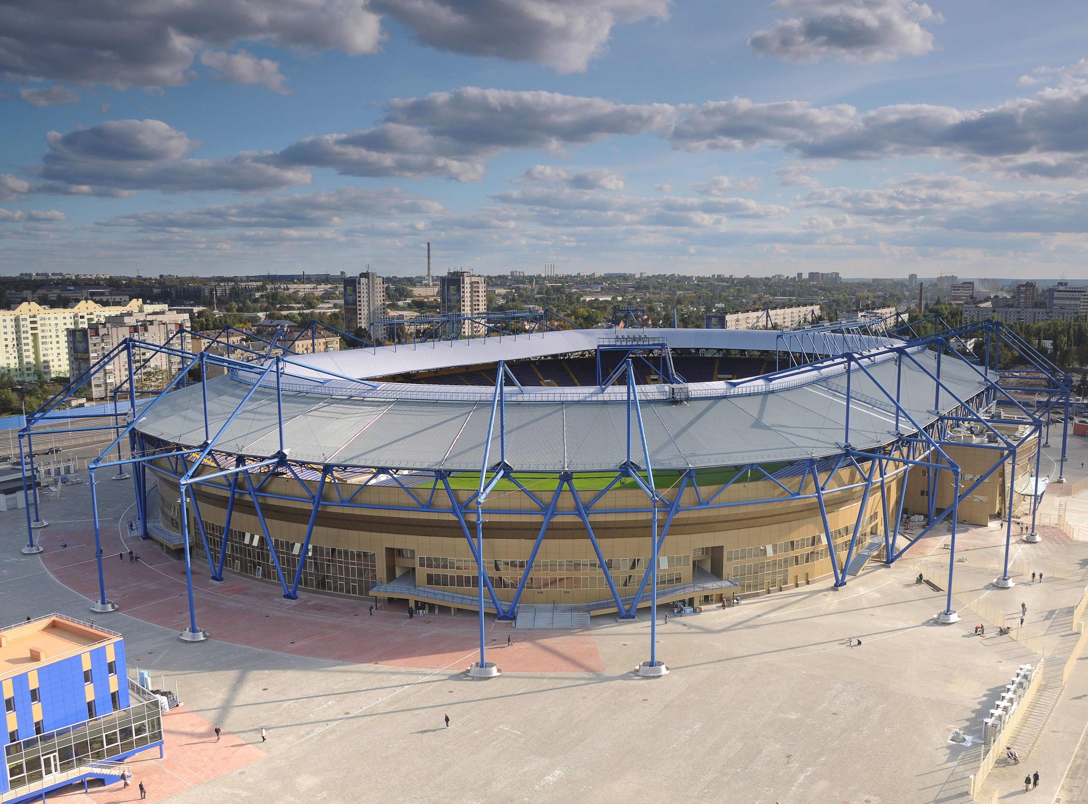 Budowa Stadionu Metalist w Charkowie