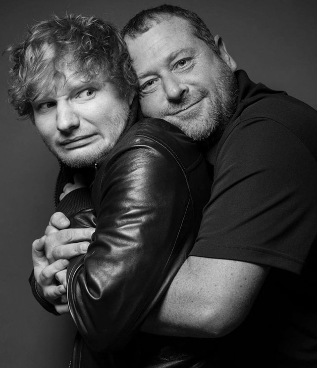 Ed Sheeran és testőre