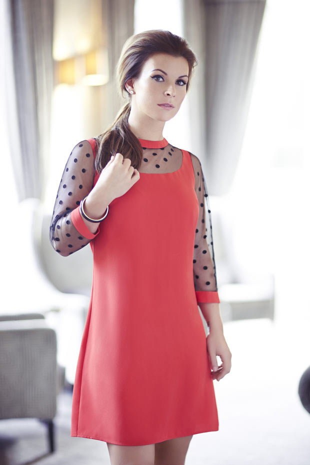 Coleen Rooney w sukienkach Littlewoods