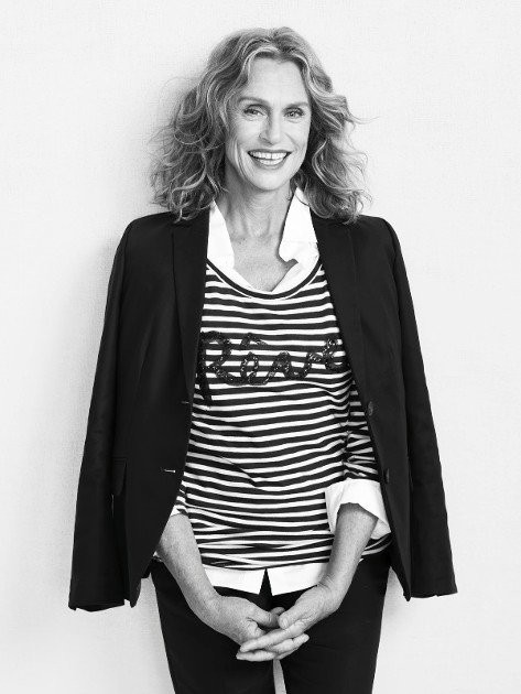 Lauren Hutton (71 lat) w kampanii JCrewmateriały prasowe