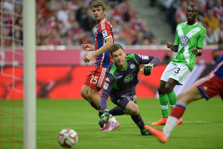 GERMANY SOCCER BUNDESLIGA (FC Bayern Munich vs VfL Wolfsburg)