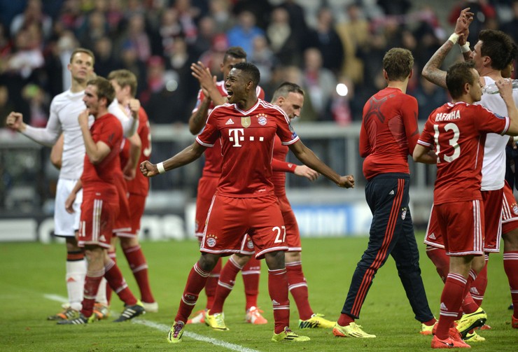 Bayern Monachium - Manchester United 3:1 (4:2 w dwumeczu)