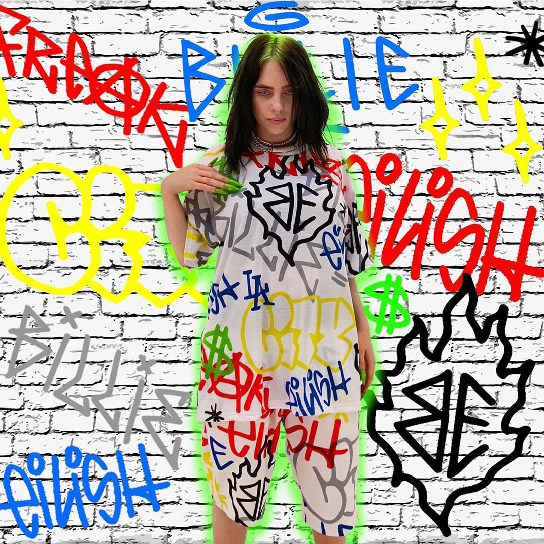 Billie Eilish modna kolekcija Freak City 2019 Noizz