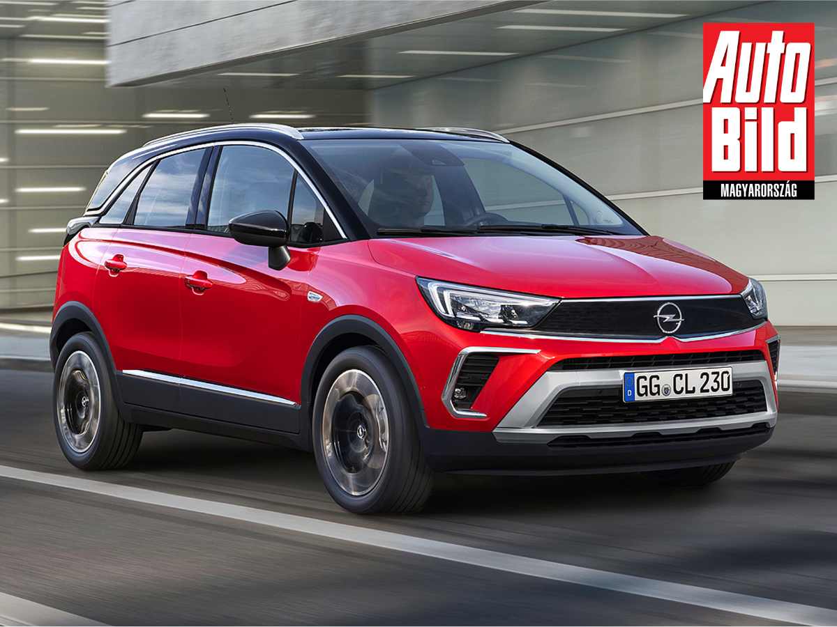 Íme, ilyen lesz az új Opel Crossland!