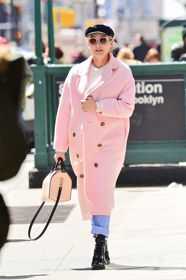 Diane Kruger kabát