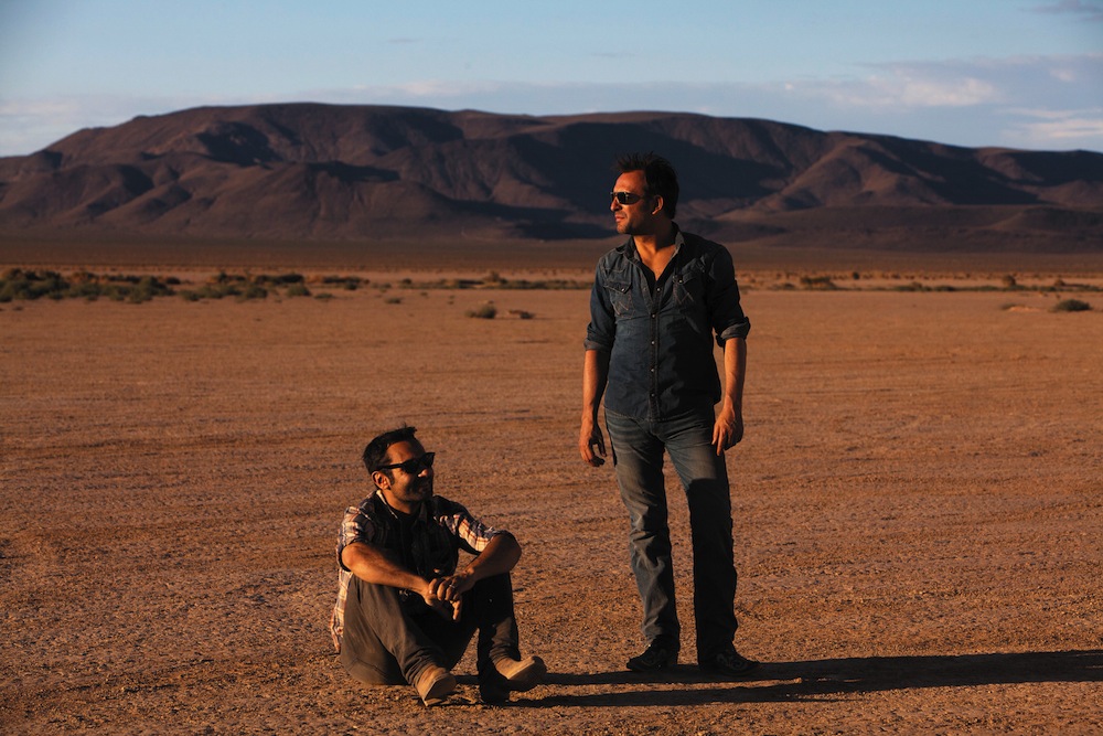 Jean Dujardin i Gilles Lellouche w filmie
