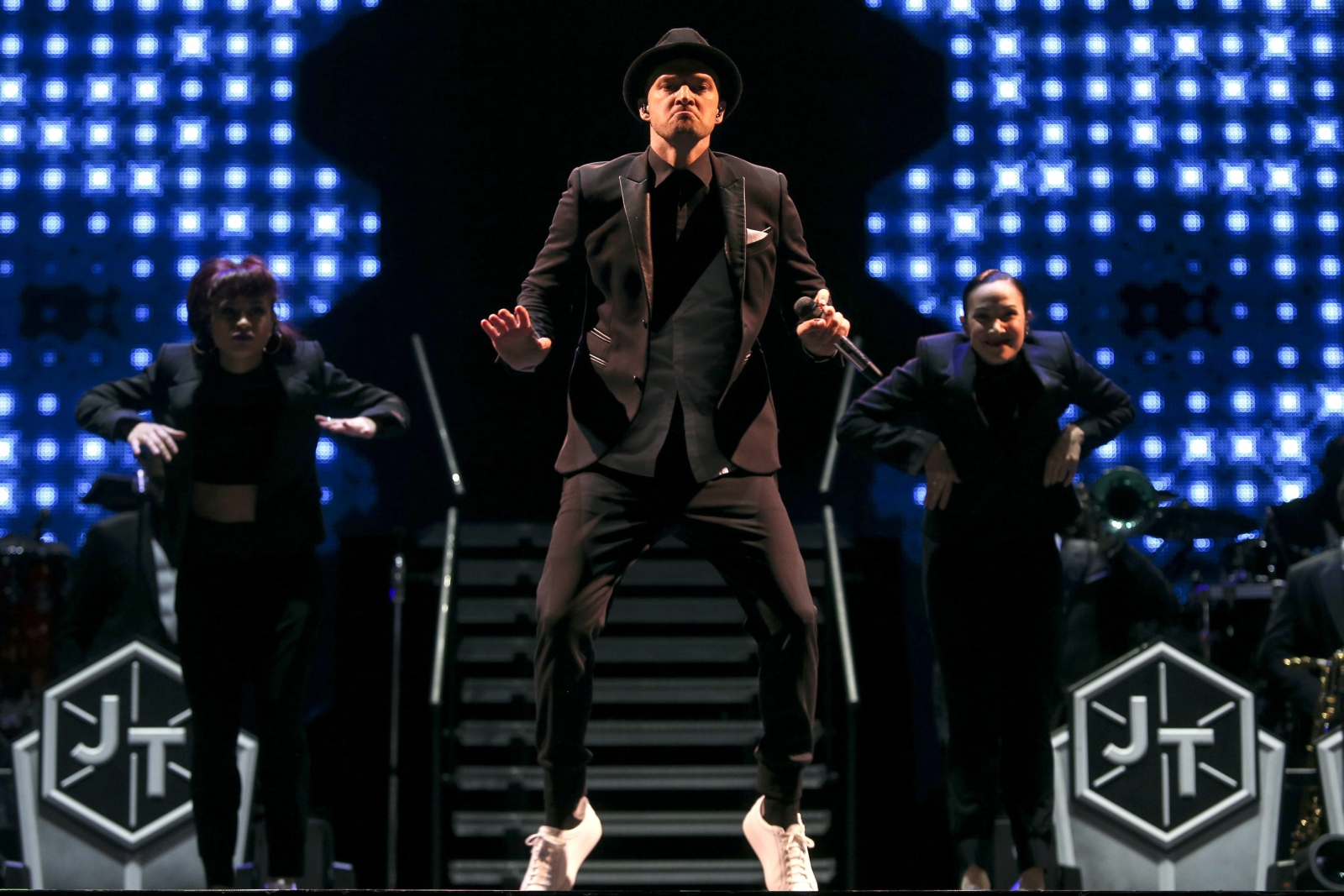 Justin Timberlake podczas występu na Rock in Rio w Lizbonie