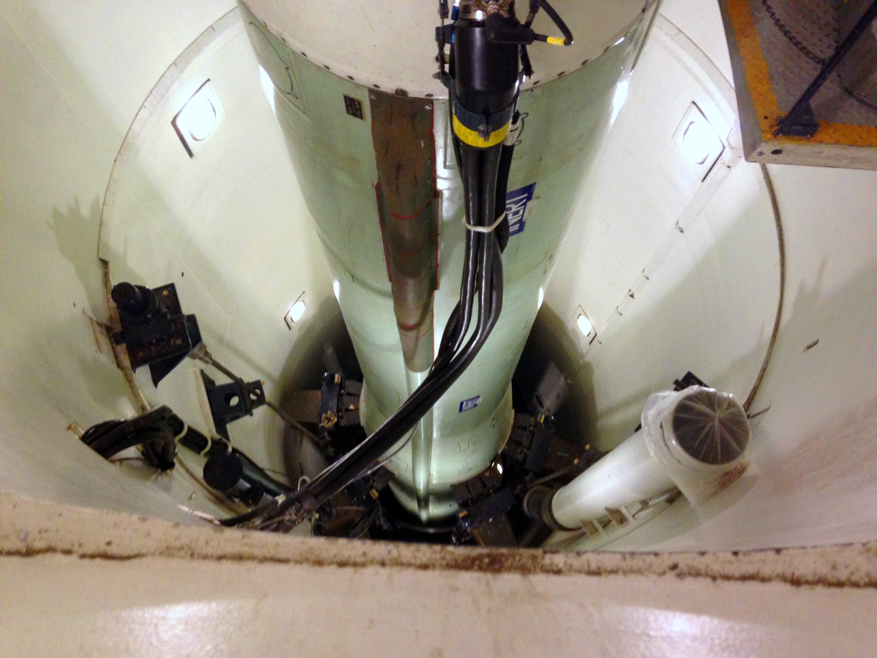 Baza Minot dysponuje 150 rakietami Minuteman III zdolnymi do przenoszenia głowic jądrowych...