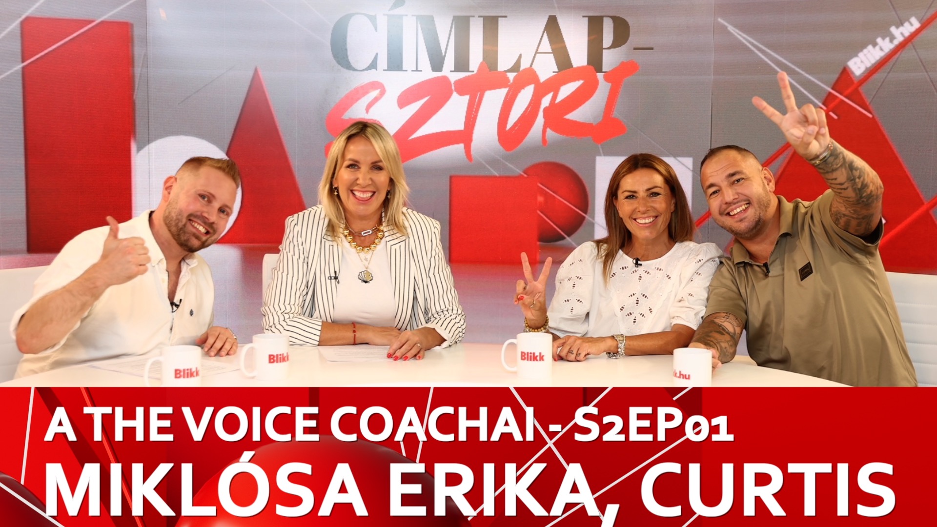 Curtiséknél jöhet a közös gyerek Judittal? – A rapper és Miklósa Erika járt a Címlapsztoriban – évadnyitó adás