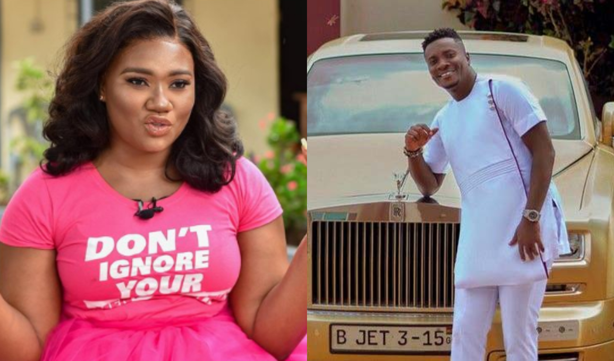 Asamoah Gyan narrates how he ‘sacked’ Abena Korkor from his car