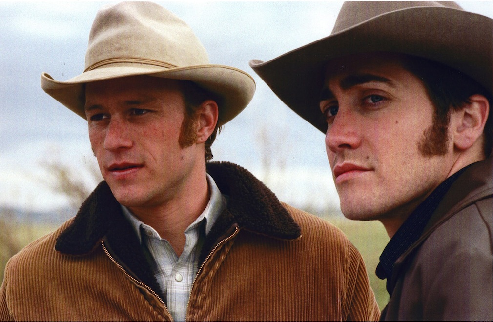 Jake Gyllenhaal i Heath Ledger w filmie