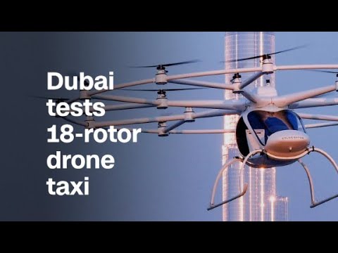 Testy AAT - autonomicznego drona-taksówki