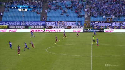 Wisła P. - Pogoń (3:1): Reca postawił kropkę nad i! Pogoń wraca do Szczecina z bagażem trzech goli