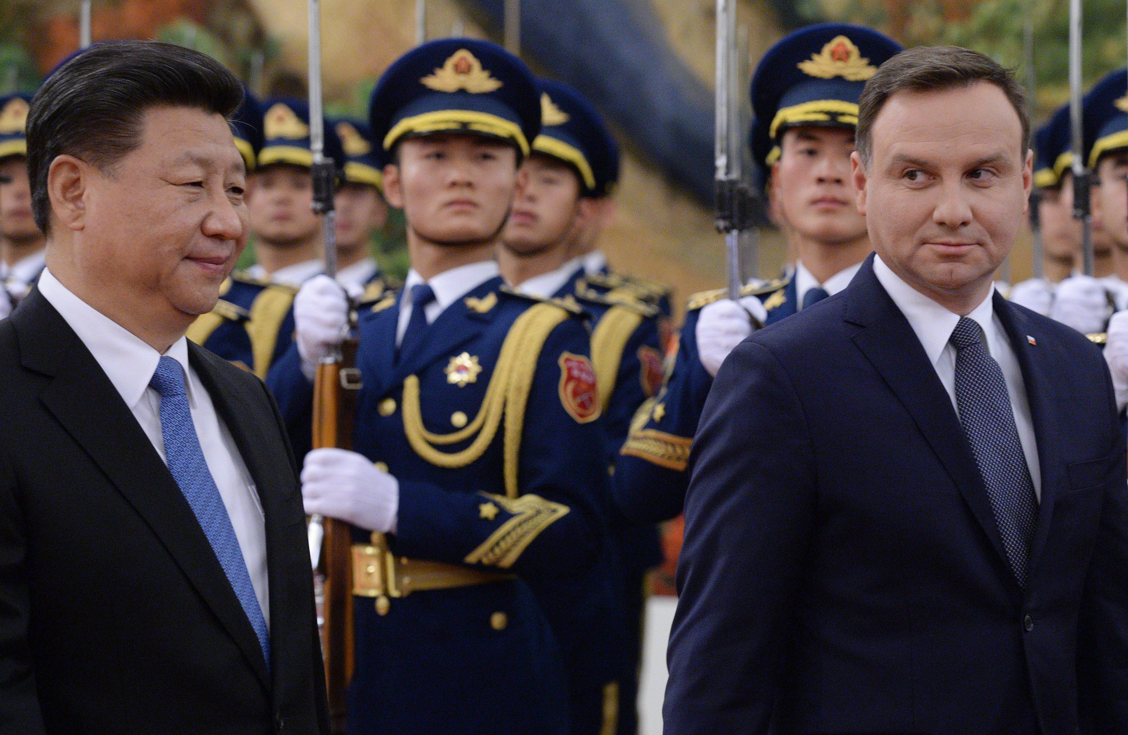 Andrzej Duda, Xi Jinping