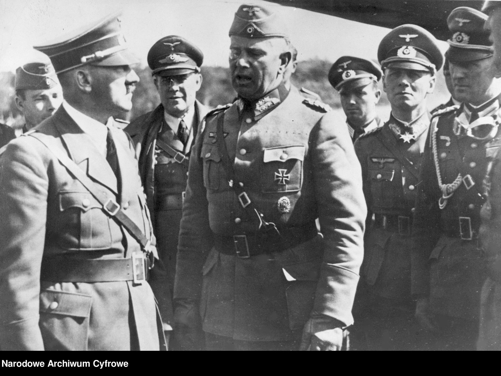 Adolf Hitler nad Bzurą we wrześniu 1939 roku