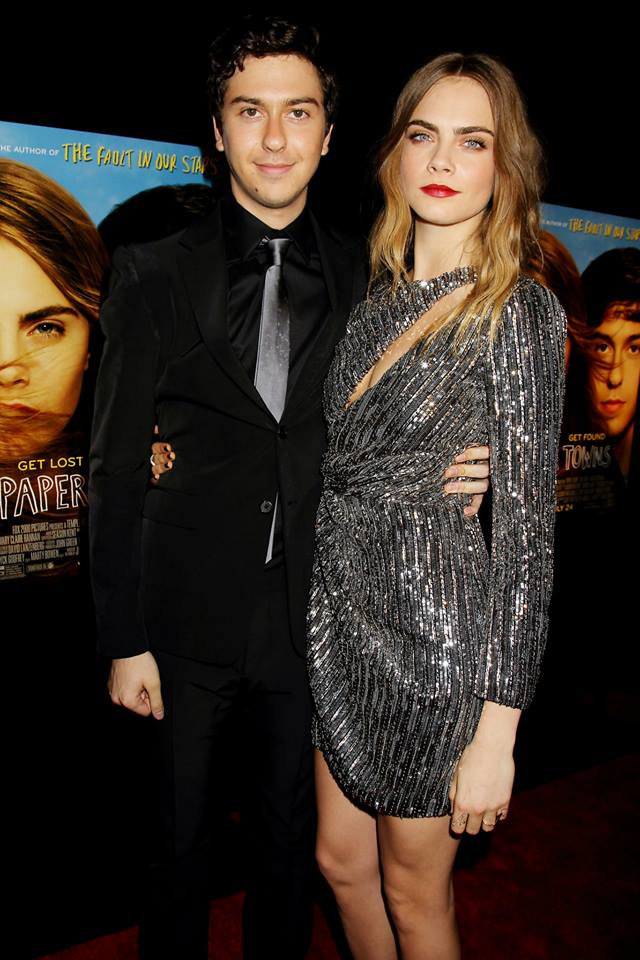 Cara Delevingne i Nat Wolff na premierze