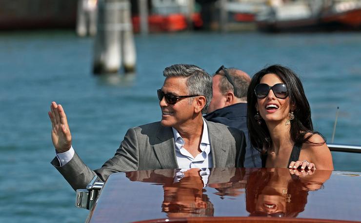 George Clooney i Amal Alamuddin już po ślubie!