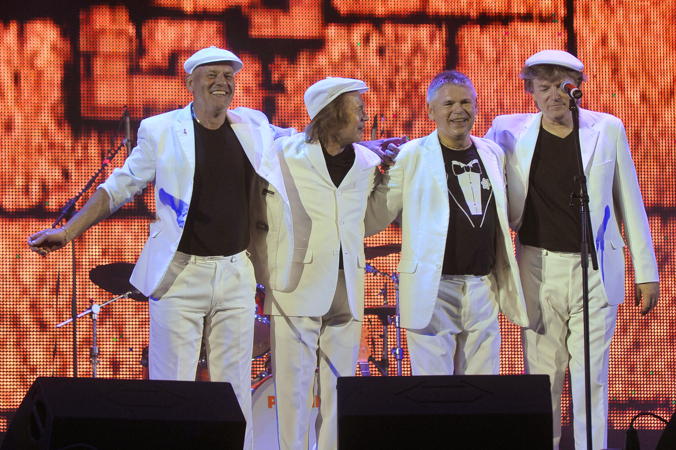 The Rubettes podczas koncertu Disco Fever w Kołobrzegu