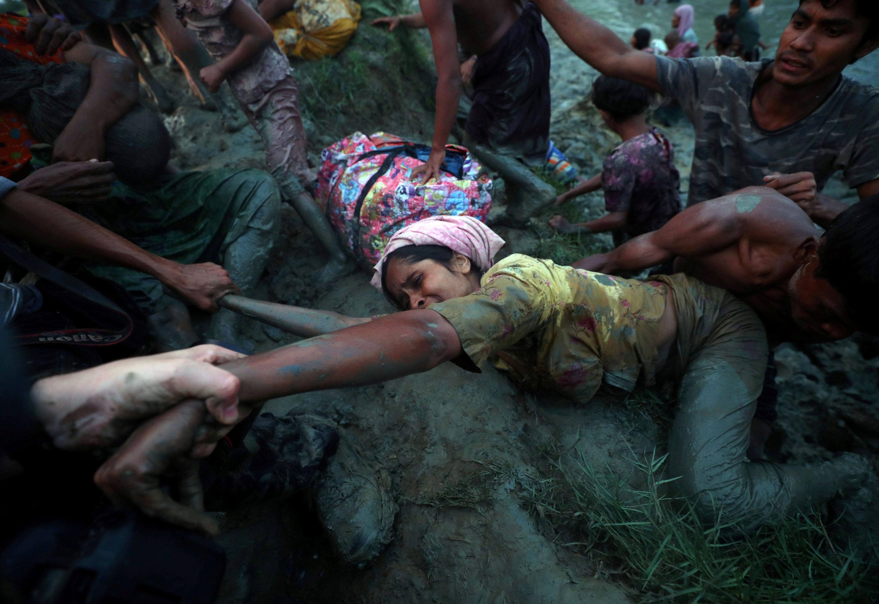 A Picture and its Story: Reaching out to rescue a Rohingya woman