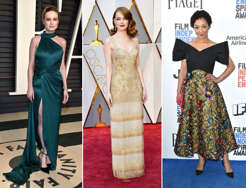 Brie Larson, Emma Stone i Ruth Negga