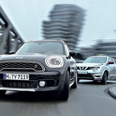 Mini Countryman Cooper S kontra Nissan Juke Nismo RS - wysoce zadziorne