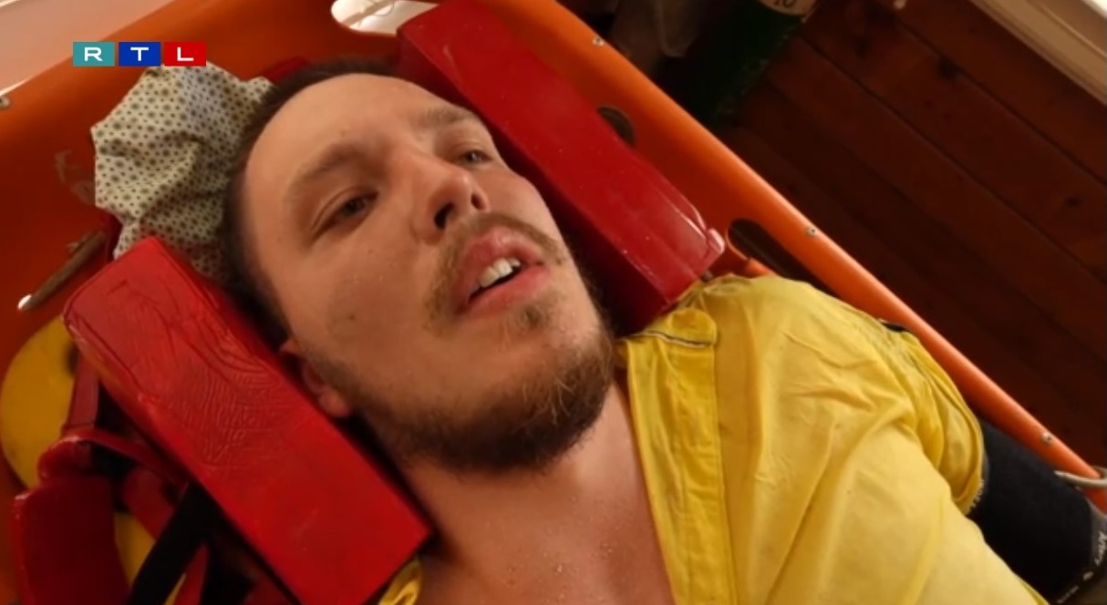 Teljes sokk a Survivor forgatásán: Pusztai Zsombor összeesett, azonnal szüksége volt az orvosokra - videó