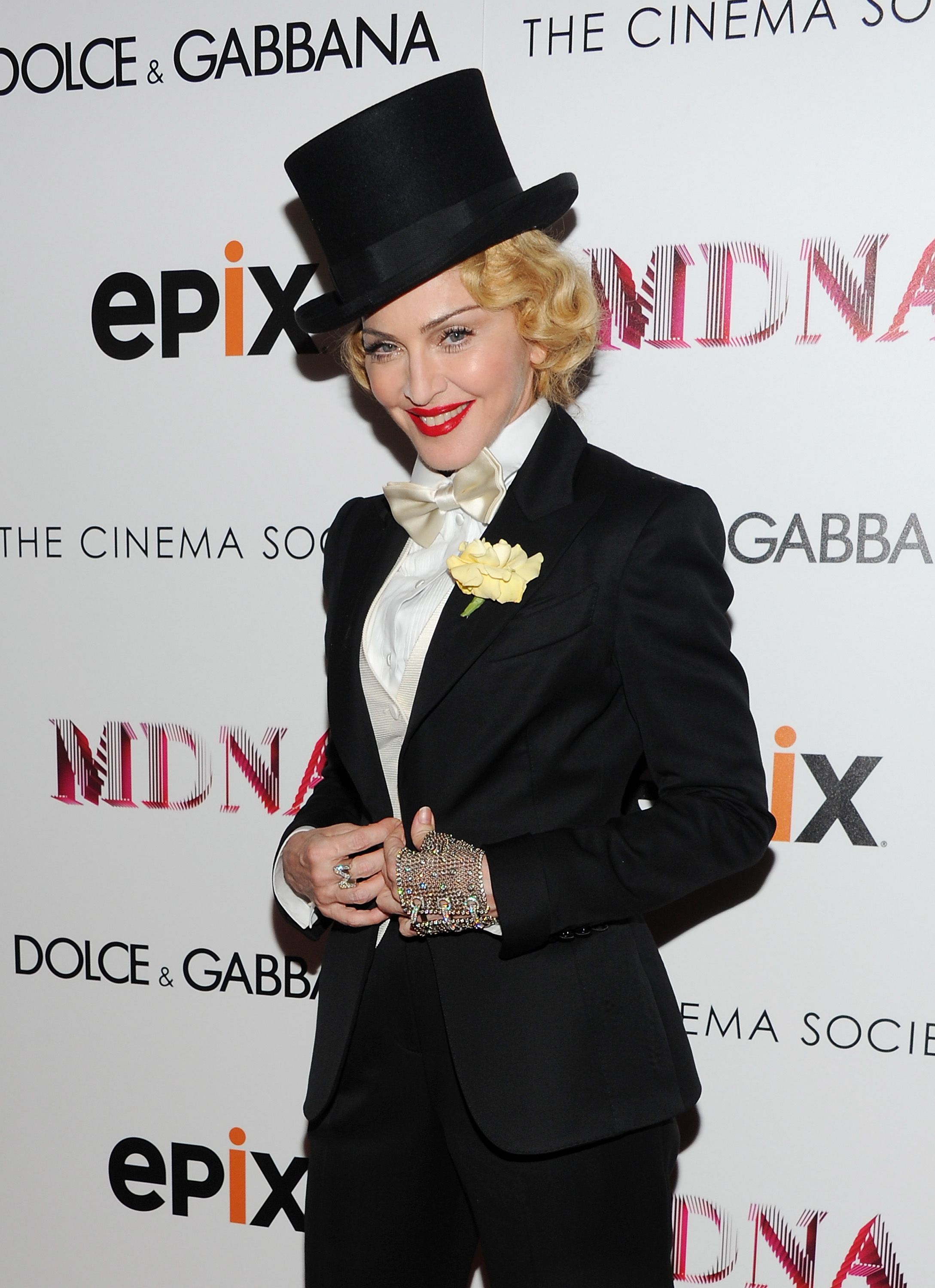 Madonna na premierze swego nowego DVD