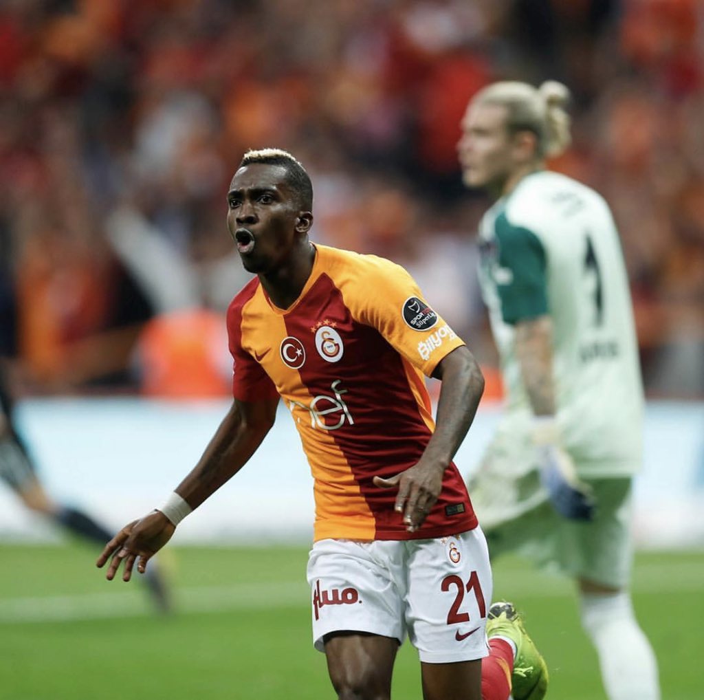 Henry Onyekuru spent last season on load at Galatasary (Twitter/Henry Onyekuru)