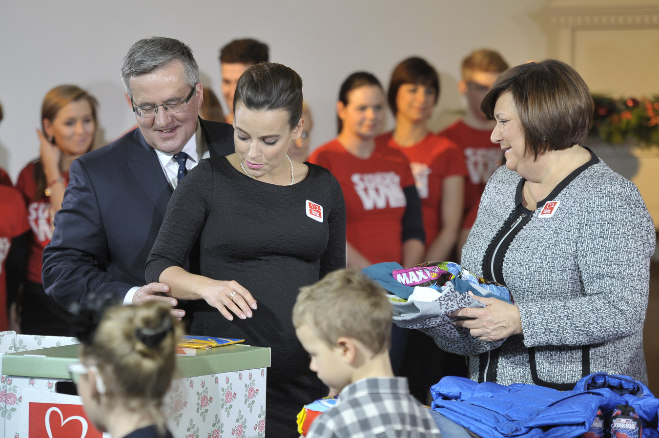 Anna Mucha, Bronisław Komorowski, Anna Komorowska