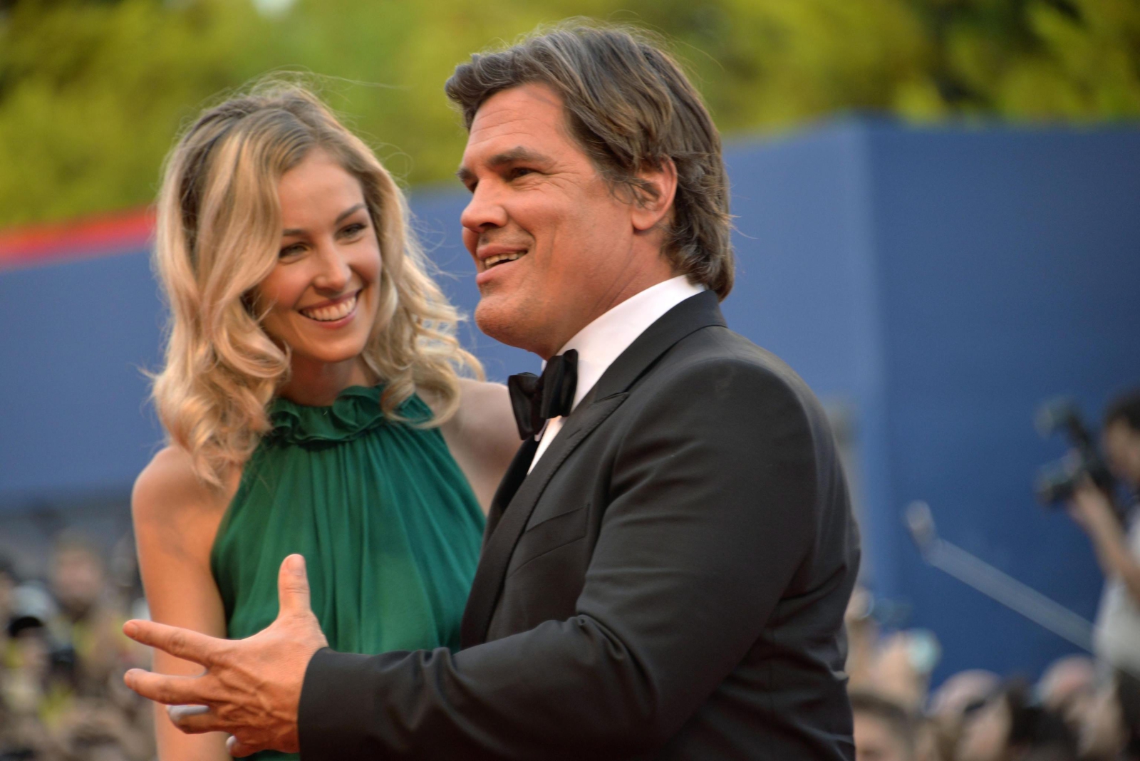 Josh Brolin na premierze