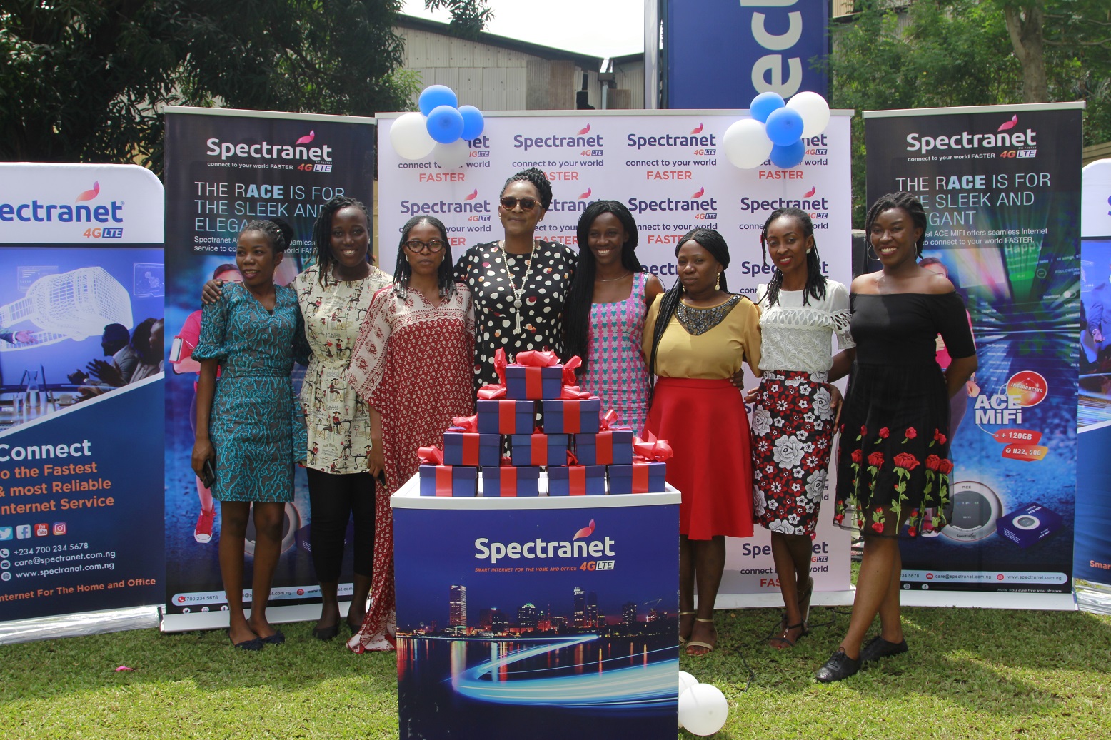 Spectranet Celebrates IWD 2019 with Celebrity Tina Mba and ACE MiFi