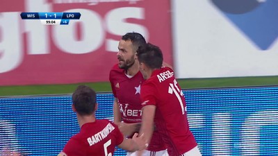 Wisła K. - Lech (1:1): Tak odchodzi legenda! Brożek pokonuje Putnockiego i przedłuża szanse Wisły na grę w pucharach