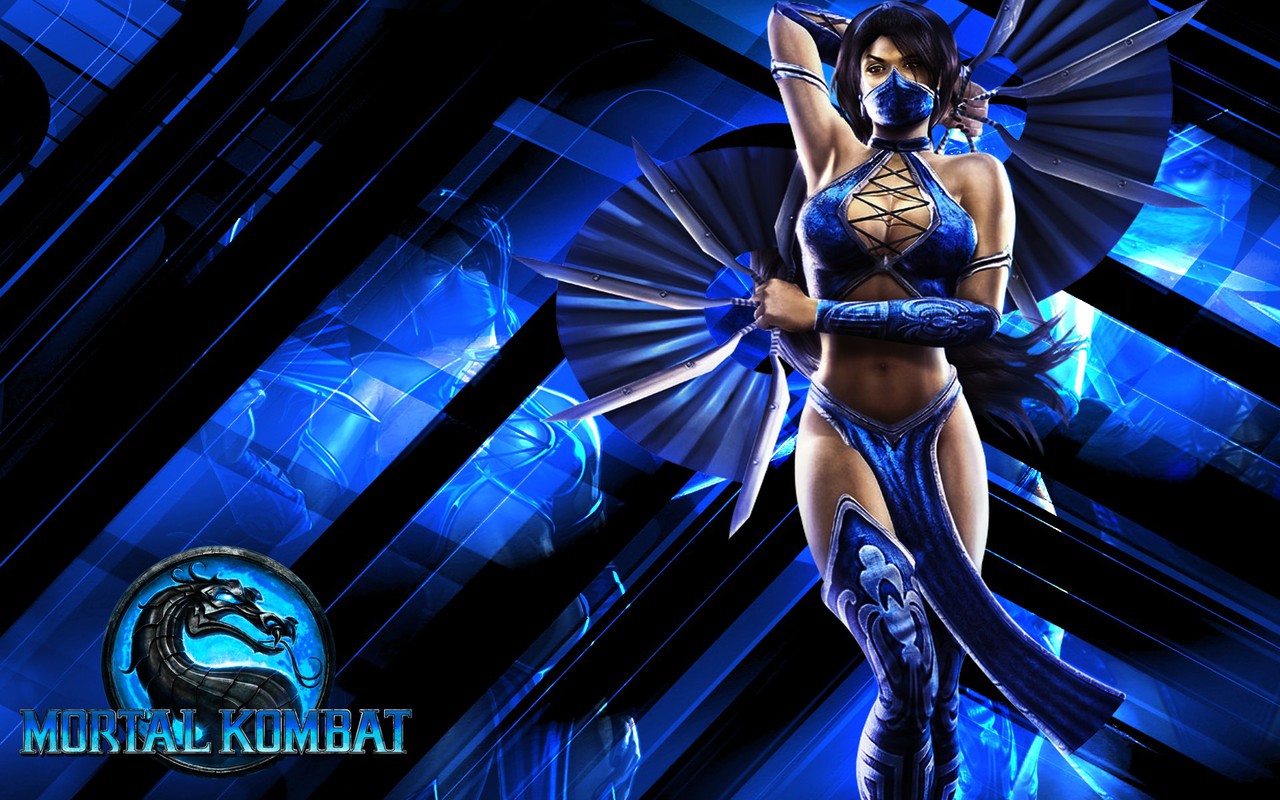 Księżniczka Kitana, niezwykle zabójcza pani, znana z serii Mortal Kombat