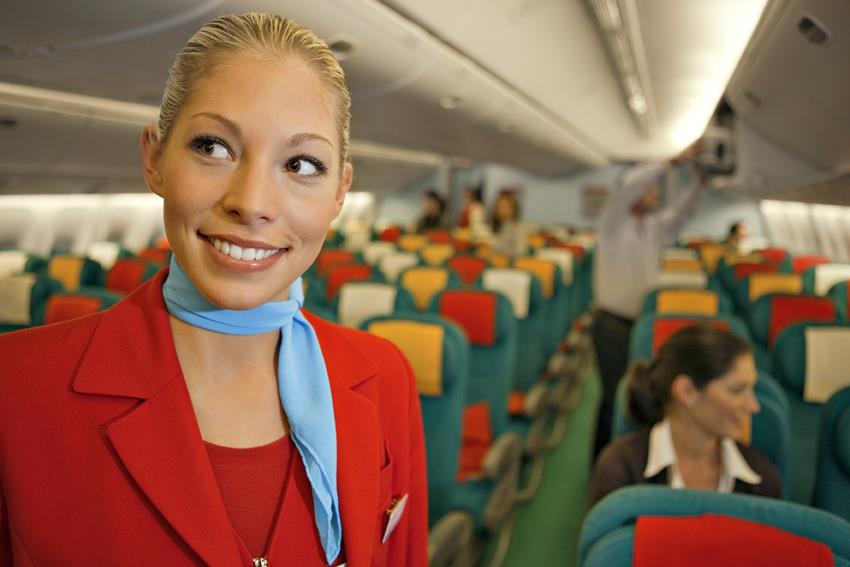 personel pokładowy, stewardessa, Austrian Airlines