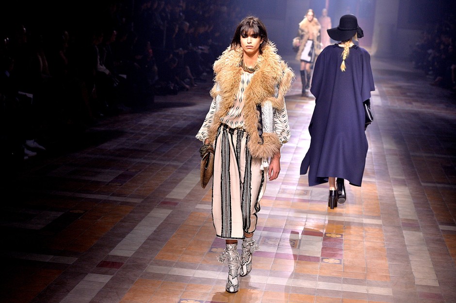 Pokaz Lanvin na Paris Fashion Week / Getty Images