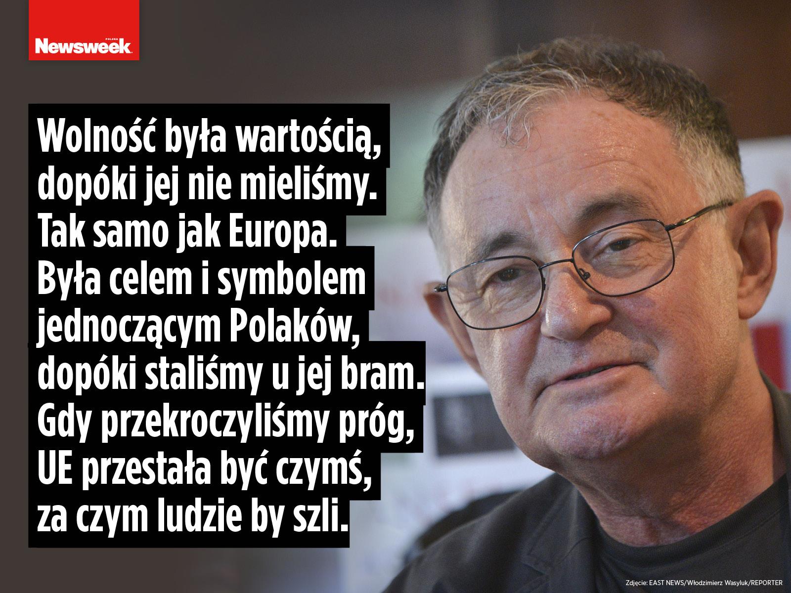 Prof. Wiktor Osiatyński dla „Newsweeka”