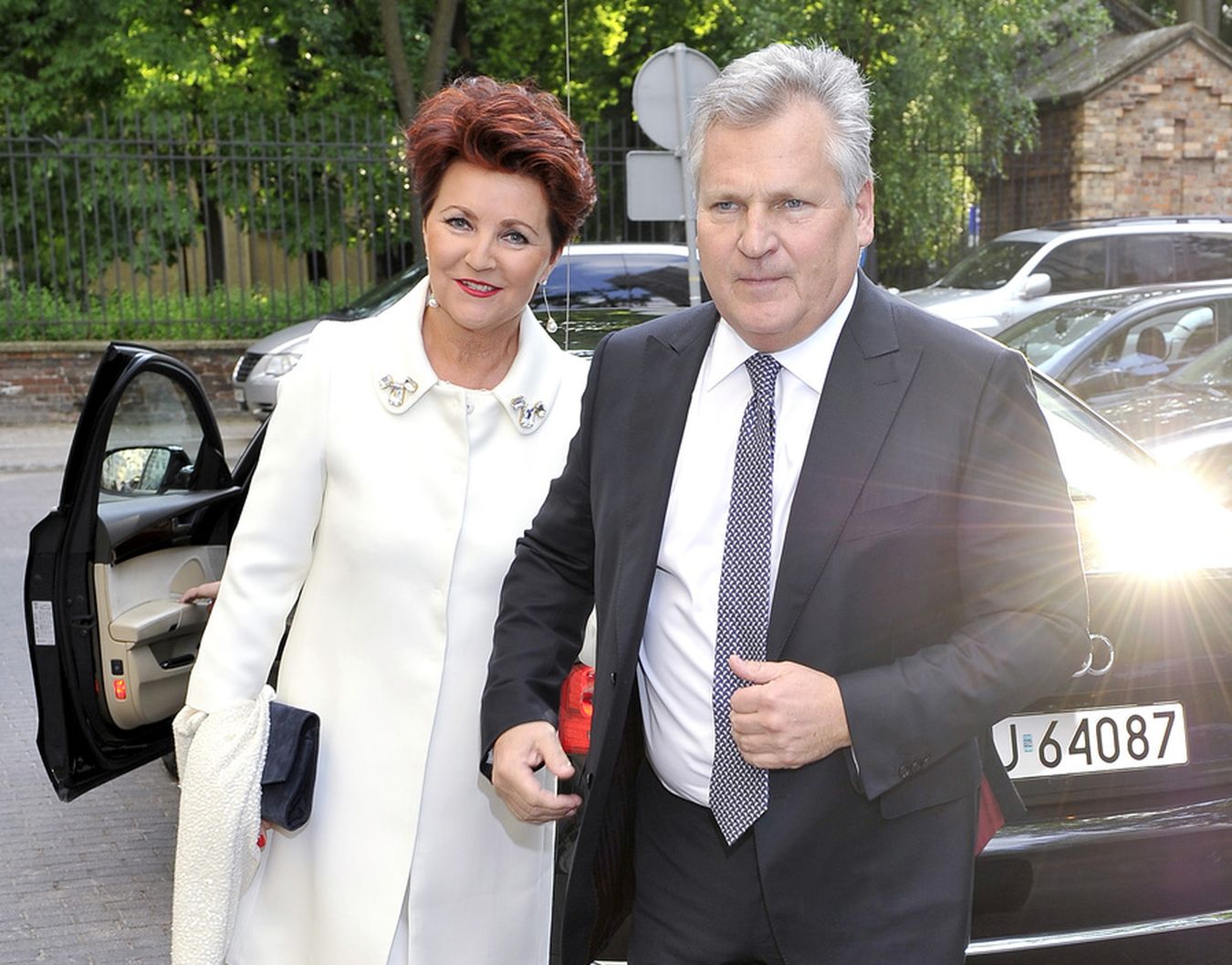 Jolanta i Aleksander Kwaśniewscy