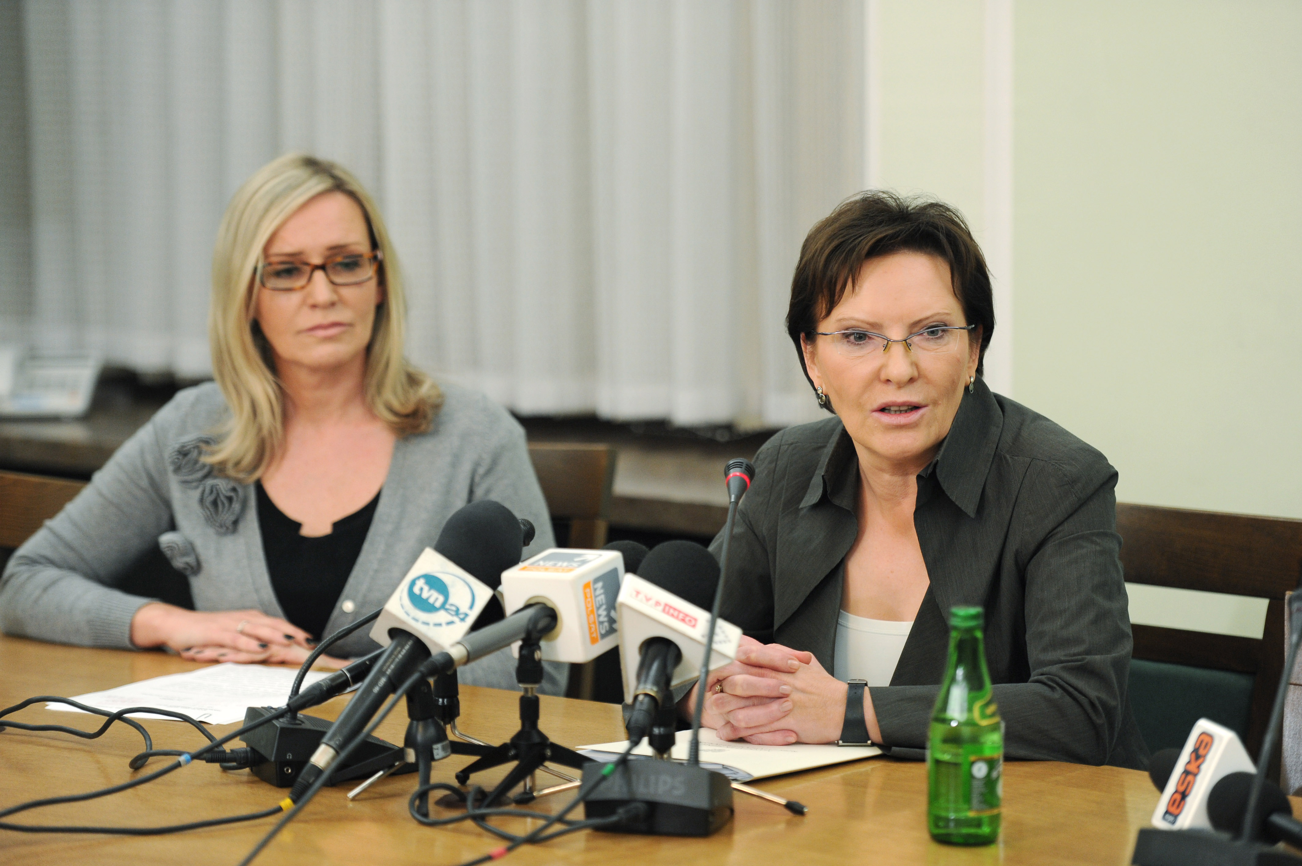 Iwona Sulik i Ewa Kopacz