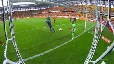 Jagiellonia - Piast (0:0): Jak on to zmarnował?! Frankowski z metra uderzył... w słupek