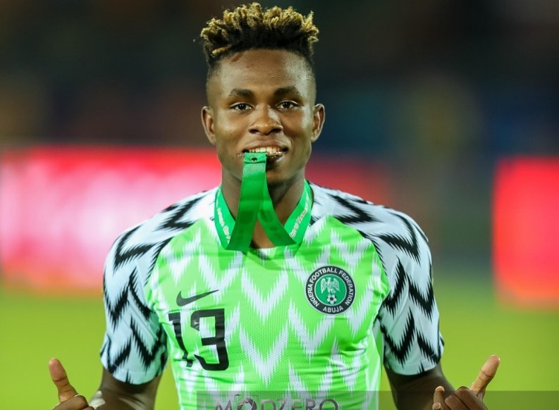 Samuel Chukwueze has become a bonafide Super Eagles player following his breakthrough this year (Moodzero/Instagram)