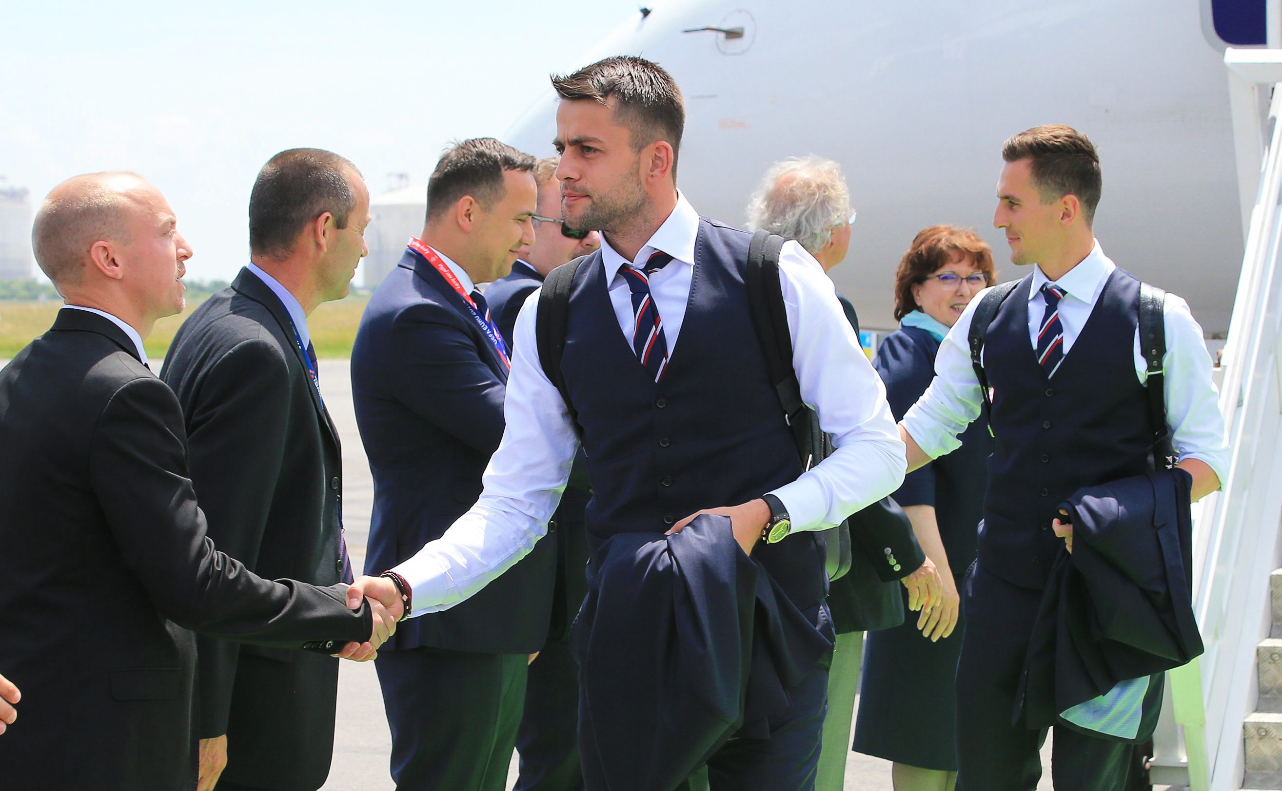 Wieczorem na położonym nieopodal Stade Moreau-Defarges selekcjoner przeprowadzi trening - w całości otwarty dla kibiców i mediów.