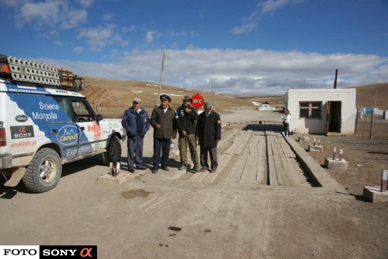 Mongolia - granica rosyjsko - mongolska