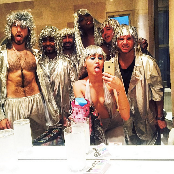 Miley Cyrus znów niegrzeczna