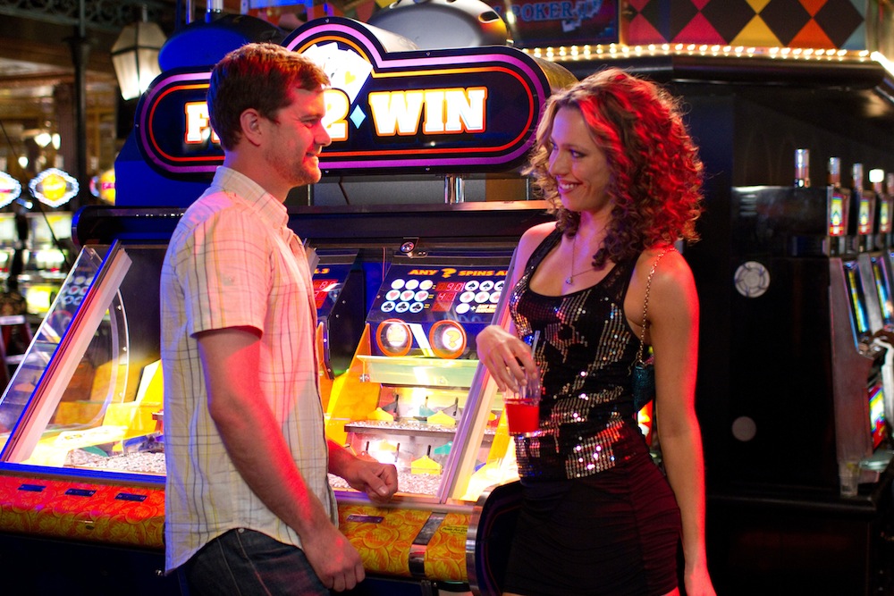 Joshua Jackson i Rebecca Hall w filmie